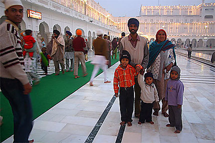 Au temple d'or des Sikhs 