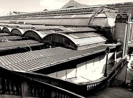Photos rare: Les toits de la gare de l' Est 