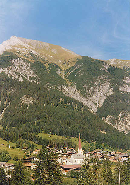 Petit village du Tyrol