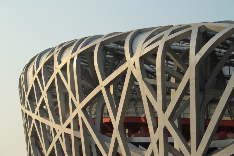 Le stade en nid d'oiseau Le stade en nid d'oiseau