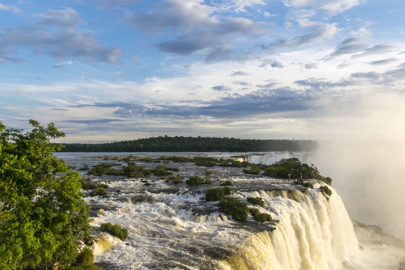 Above waterfalls of iguaçu Above waterfalls of iguaçu