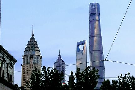 Les tours de Shanghai