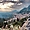 Taormine vue depuis le théâtre antique