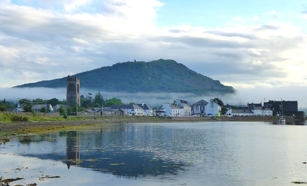 Brume du matin à Inveraray