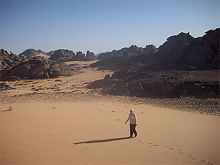 Dunes  Akakous/oued Tannezuft