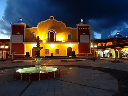 Hacienda Dona Isabel la nuit