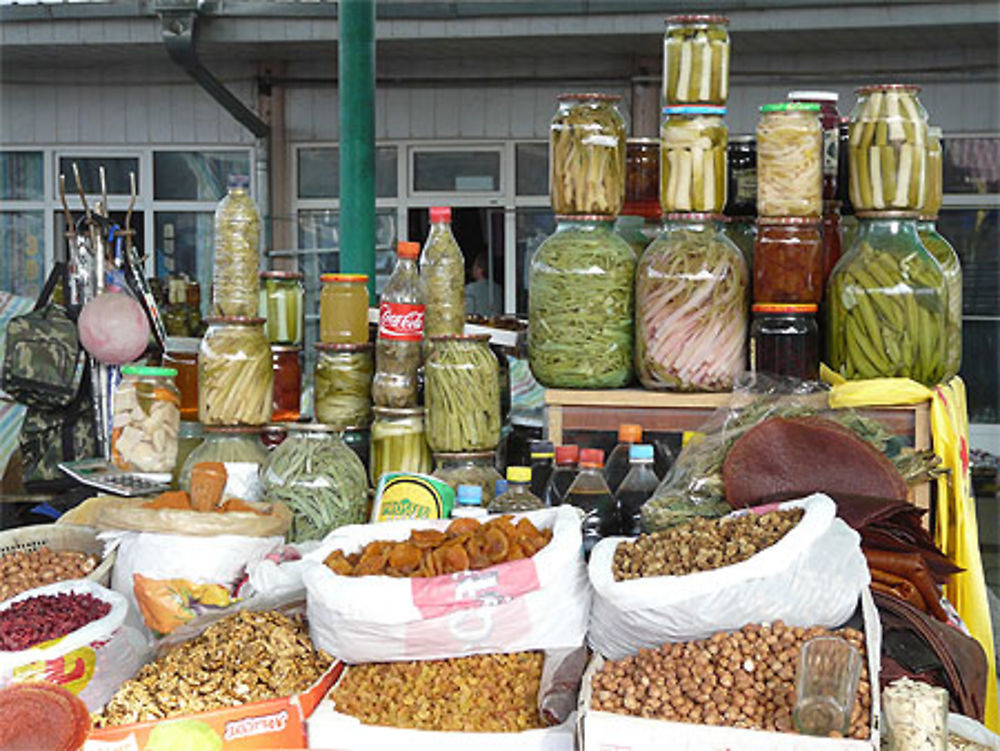 Les légumes en saumure