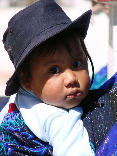 Bébé tzotzil Bébé tzotzil