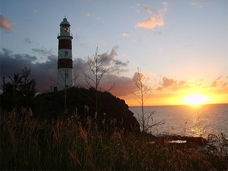Belle Vue phare à Albion
