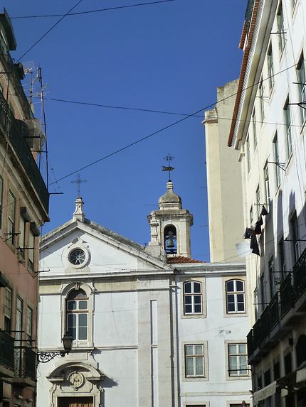 De nombreuses églises dans l'Alfama à Lisbonne