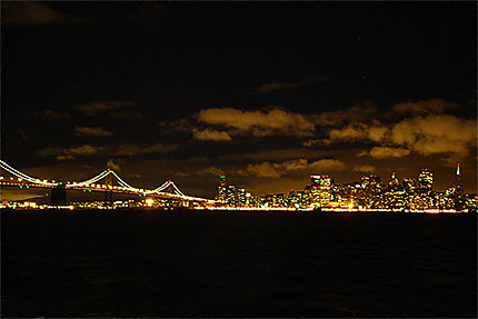 San Francisco &quot;by night&quot; depuis Treasure Island