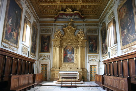 Intérieur de l'oratorio di San Bernardino Intérieur de l'oratorio di San Bernardino
