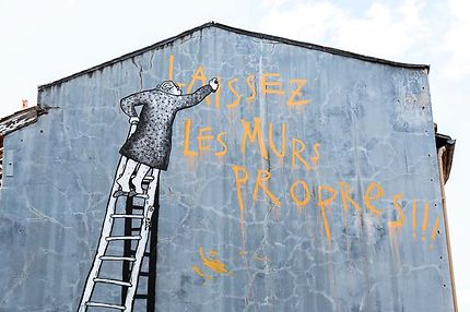 St-Etienne - Street art d'Ella & Pitr