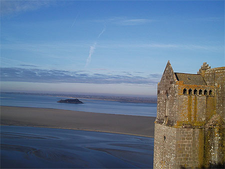 Vue sur la baie du Mont St Michel Vue sur la baie du Mont St Michel