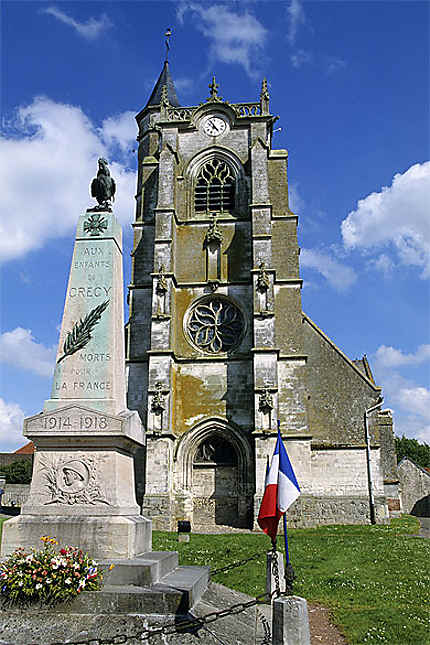 Eglise, Crécy-en-Ponthieu