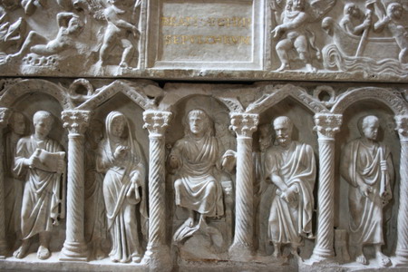 Sarcophage paléochrétien Sarcophage paléochrétien