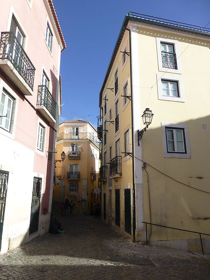 Dans les ruelles de Lisbonne