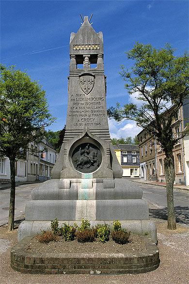 Monument commémoratif, Crécy-en-Ponthieu