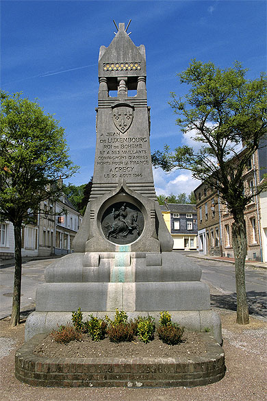 Monument commémoratif, Crécy-en-Ponthieu Monument commémoratif, Crécy-en-Ponthieu