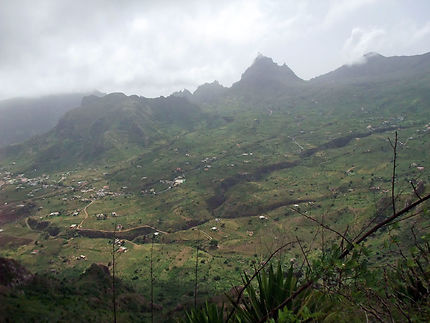 Vue générale de Faja à Cachaço