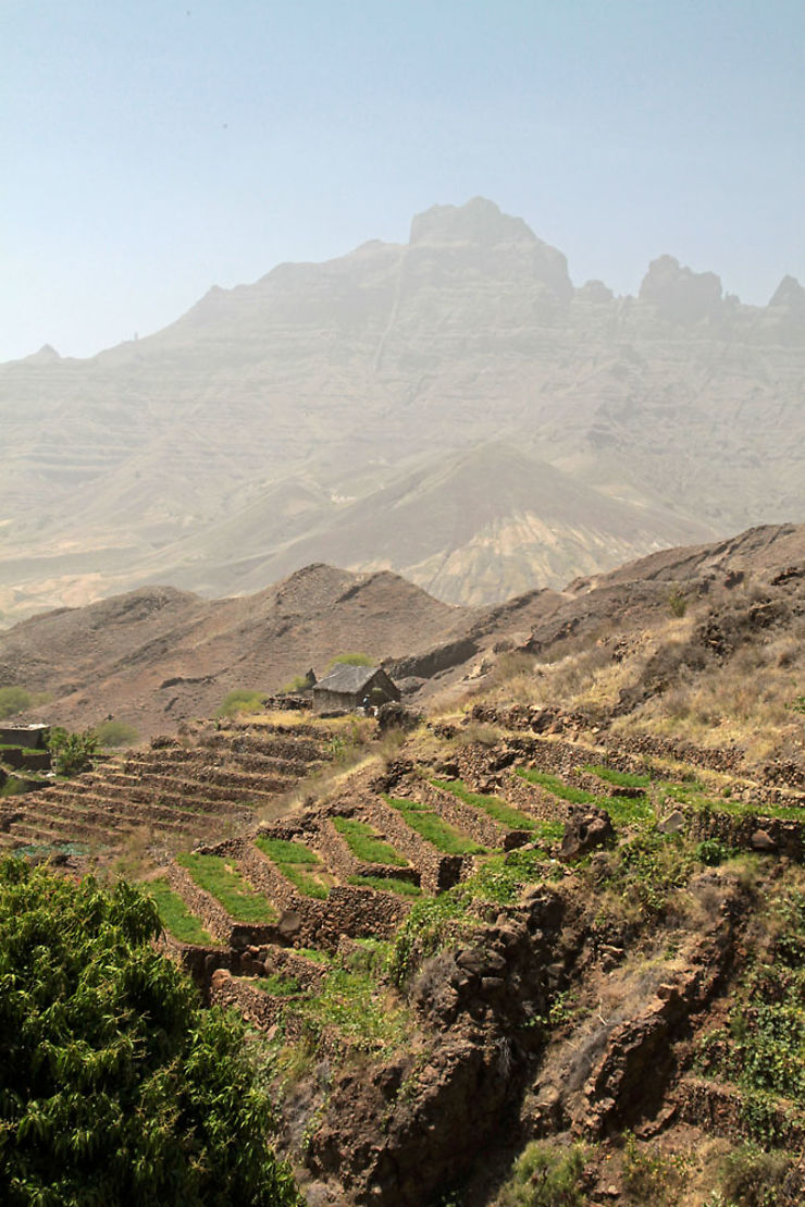 Joao de bento Montagne Ribeira das Patas Île de Santo Antão Cap Vert Routard com