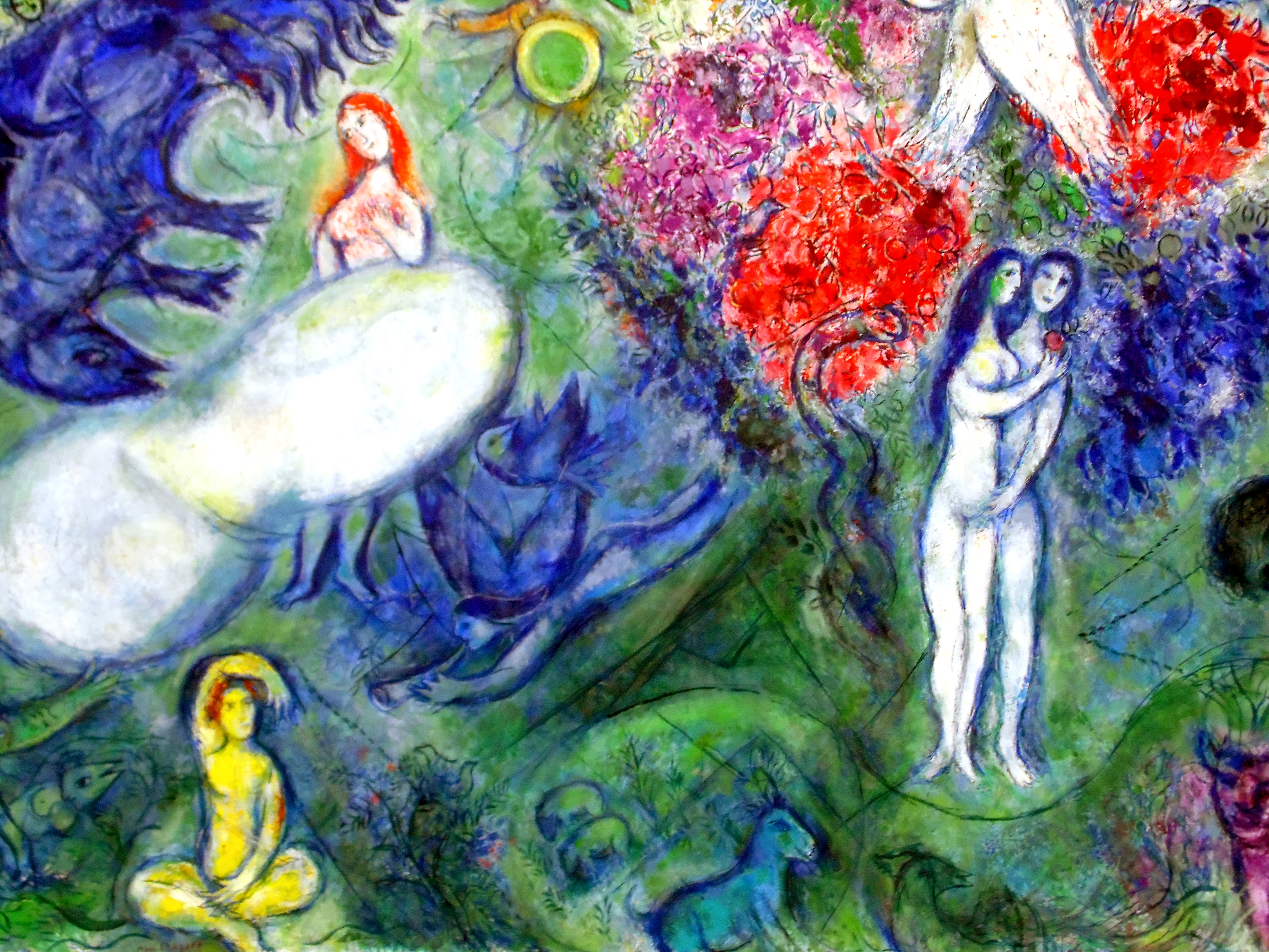 Le Paradis, de Chagall Le Paradis, de Chagall