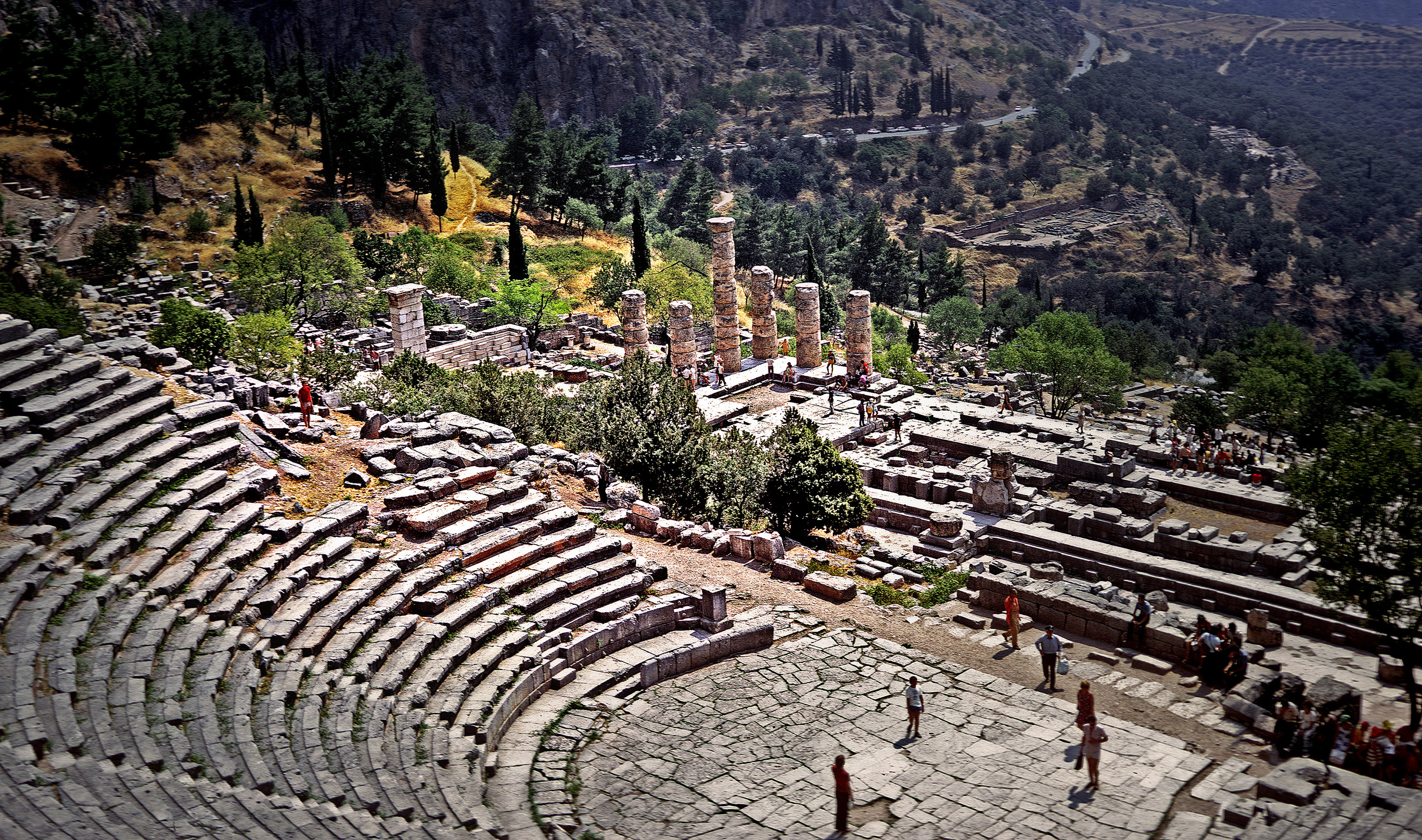 Théâtre de Delphes Théâtre de Delphes