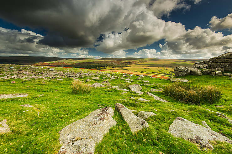 Lande de Dartmoor (Angleterre)