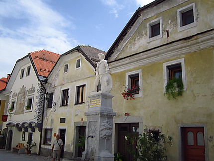 Belles maisons à Radovljica