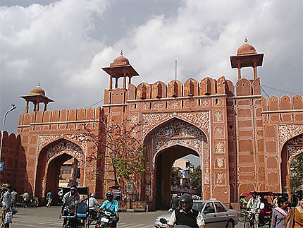 Porte de la vieille ville de Jaipur
