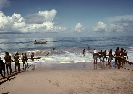 Pêcheurs à Sri Lanka