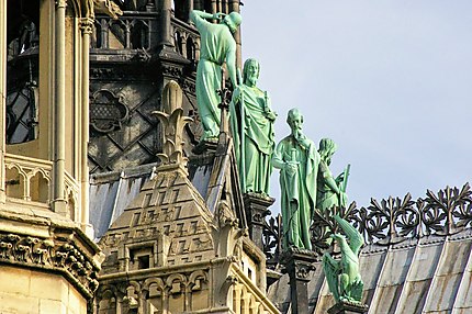 Statues de la Cathédrale Notre-Dame de Paris