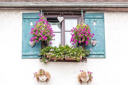 Besançon, une fenêtre jardin