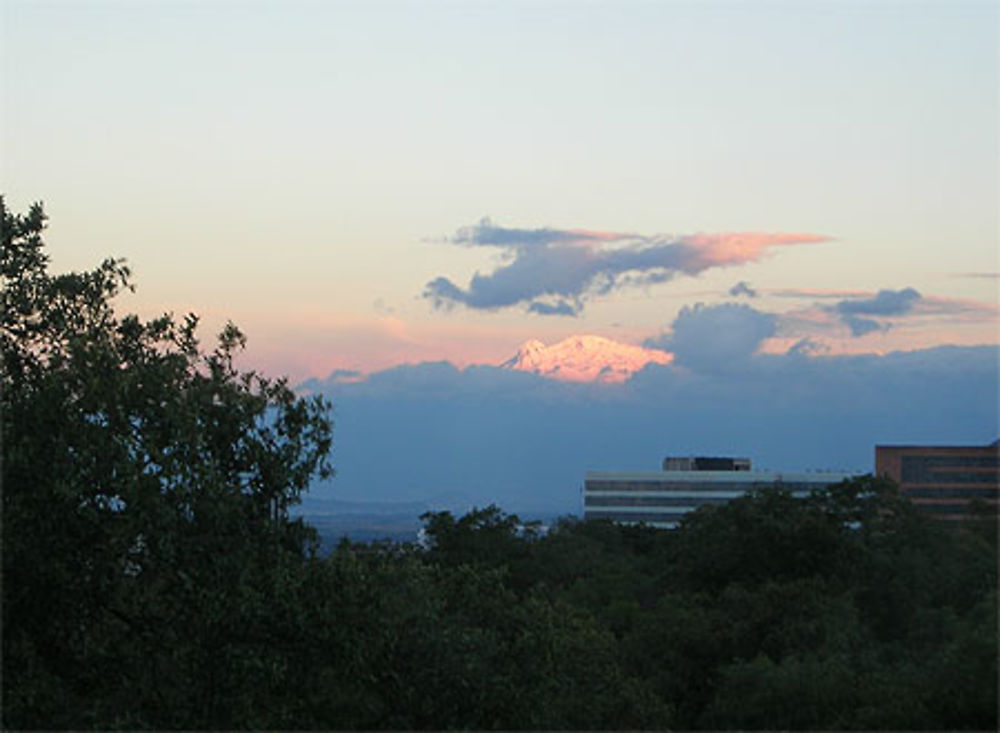 Iztaccihuatl depuis Mexico