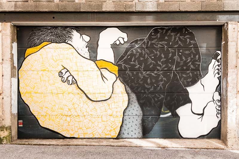 St-Etienne - Street art d'Ella & Pitr