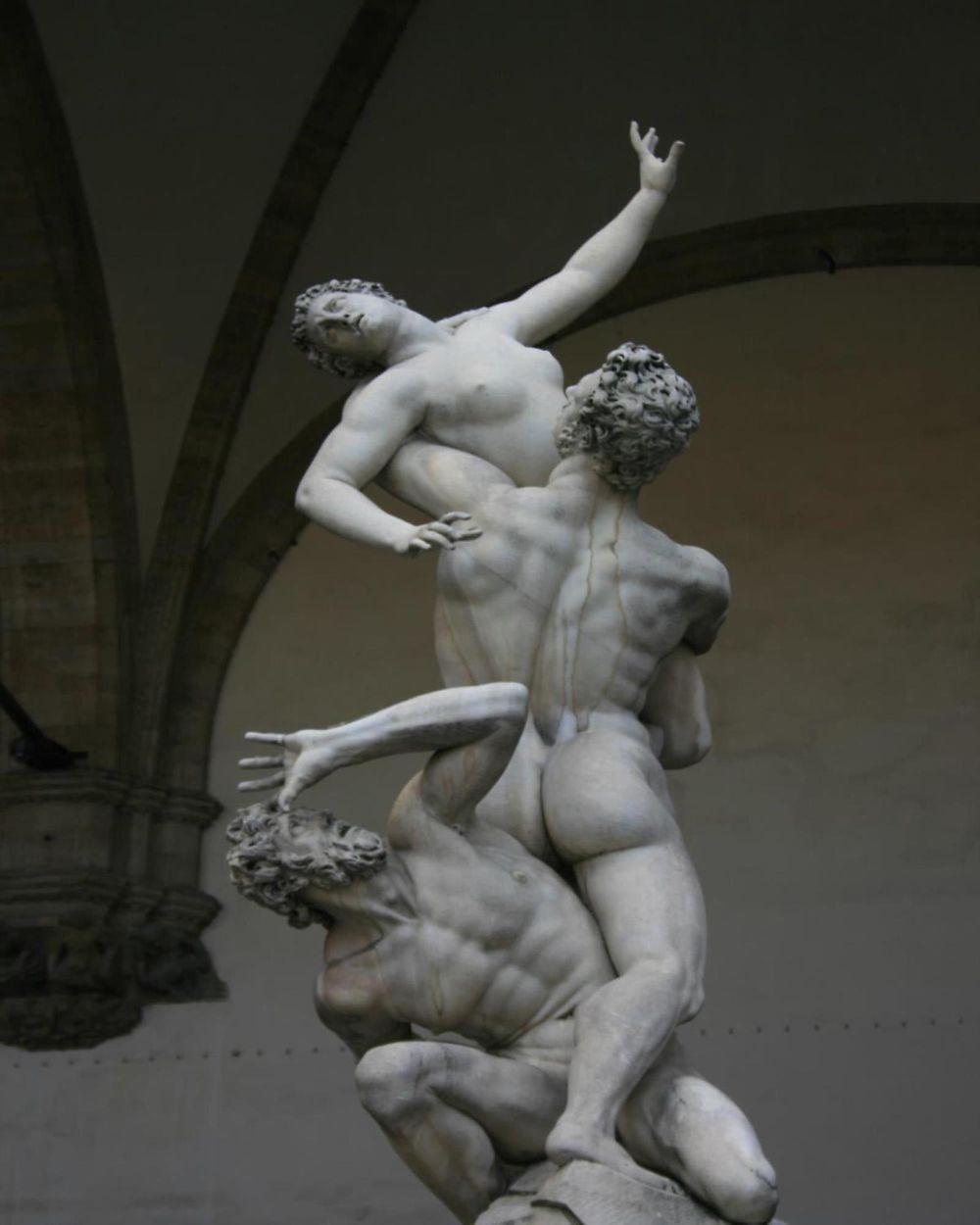 L'enlèvement des Sabines, de Giambologna