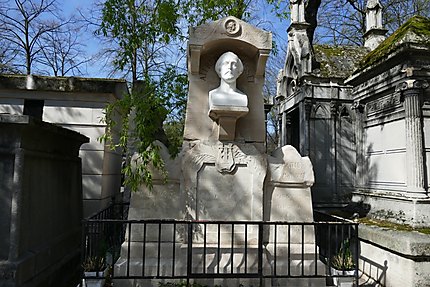 La tombe d’Alfred de Musset (1810-1857)
