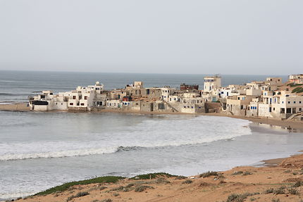 Village de pêcheurs, au nord de Tiznit, Maroc
