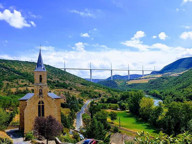 Remarquable village de Peyre, Aveyron