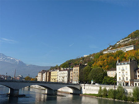 Grenoble, quai Saint Laurent Grenoble, quai Saint Laurent