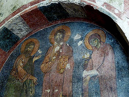 Fresque de l'église de Saint Nicolas