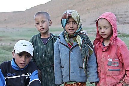 Jeunes enfants berbères