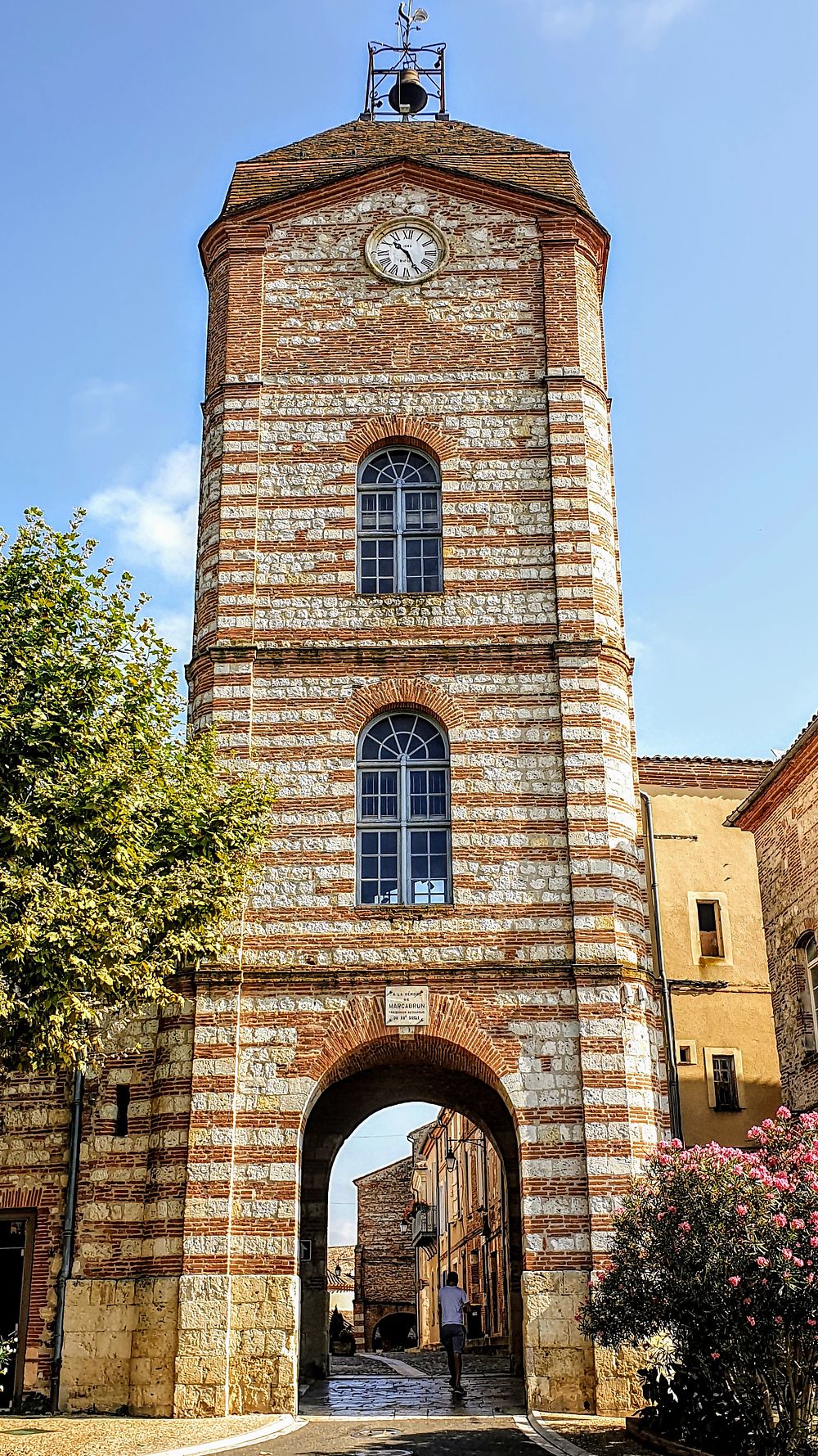 La Tour de l'Horloge à Auvillar