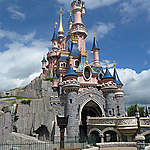 La Fée Clochette : Statues : Disneyland Paris : Marne-la-Vallée :  Seine-et-Marne : Île-de-France 