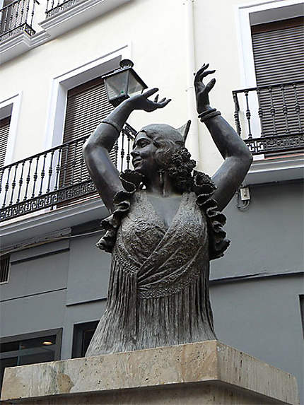 Posture flamenco