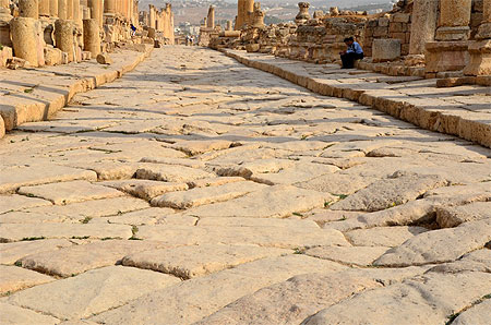 Cardo Maximus (détail) Cardo Maximus (détail)