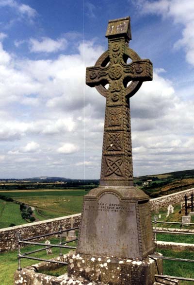Croix celtique au Rock of Cashel Croix celtique au Rock of Cashel