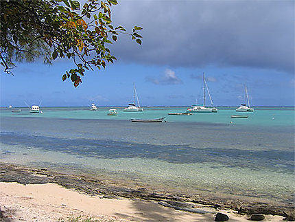 Vue de la mer à Bain Boeuf