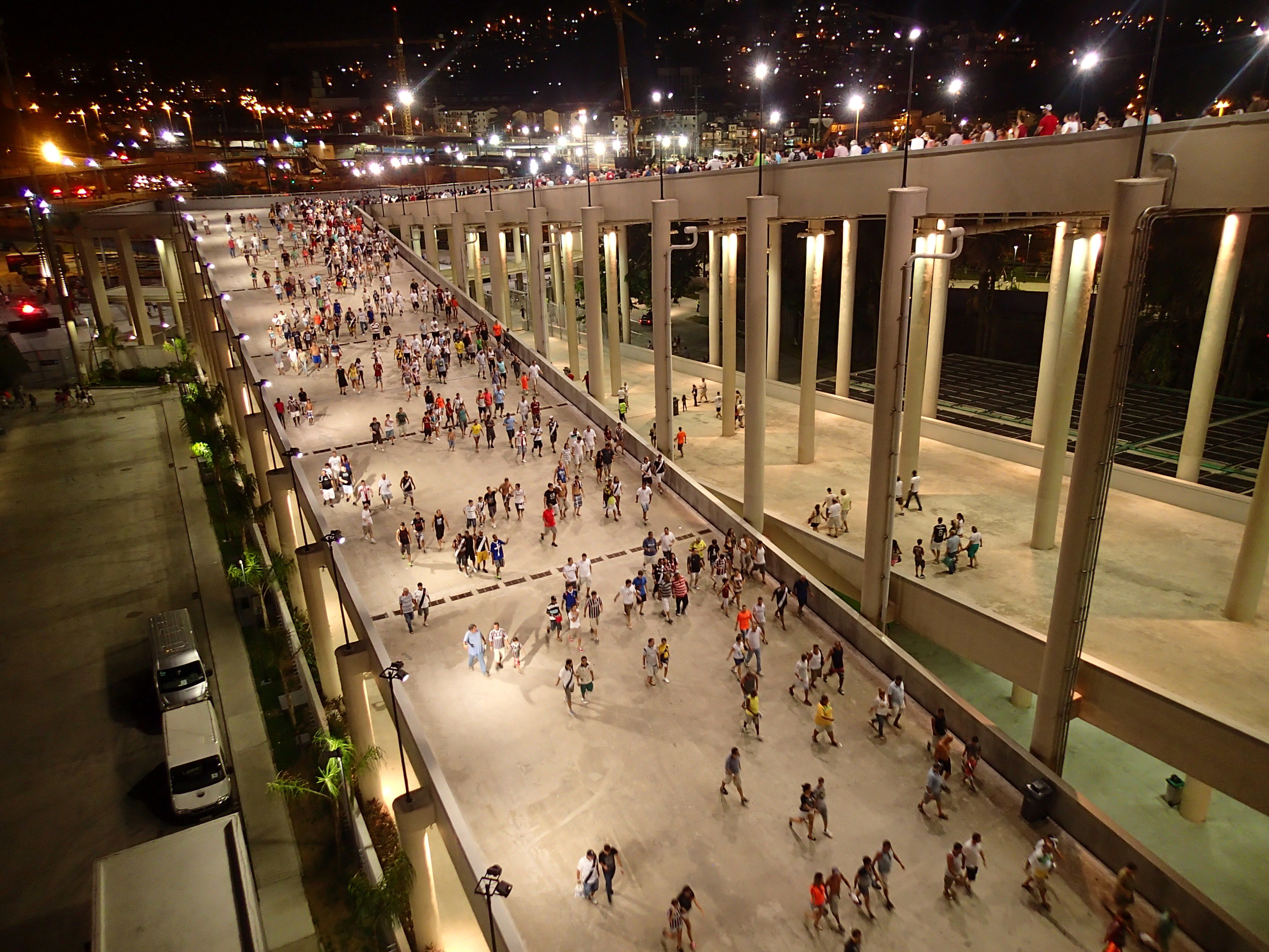 Rampes de sortie du stade de Maracana