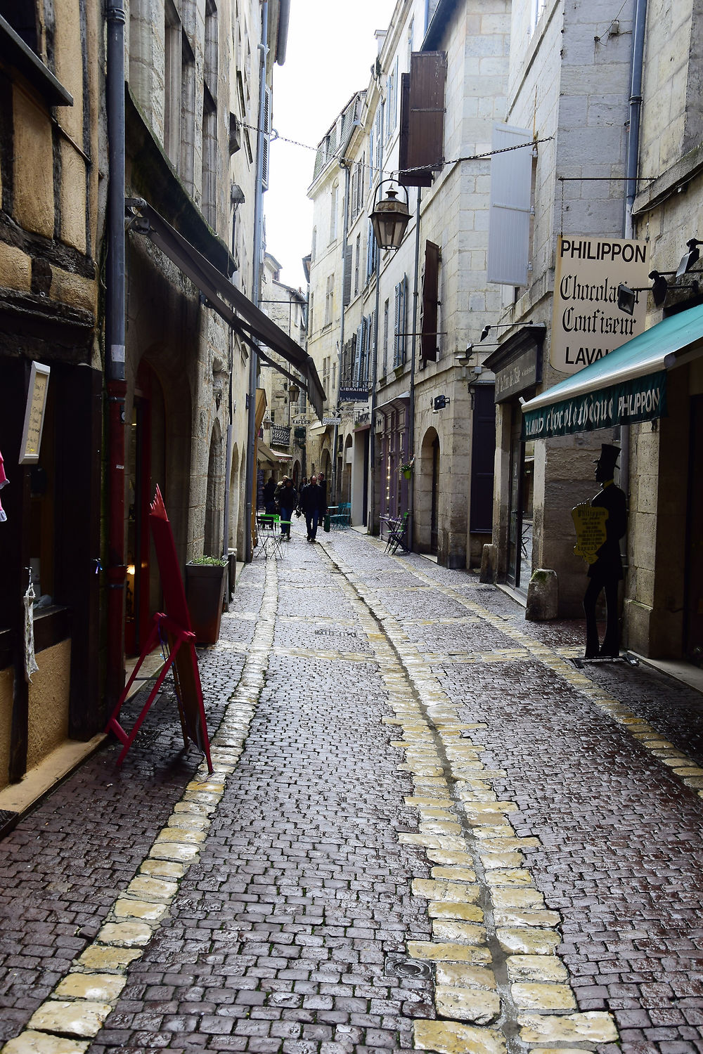 Rue commerçante de Périgueux